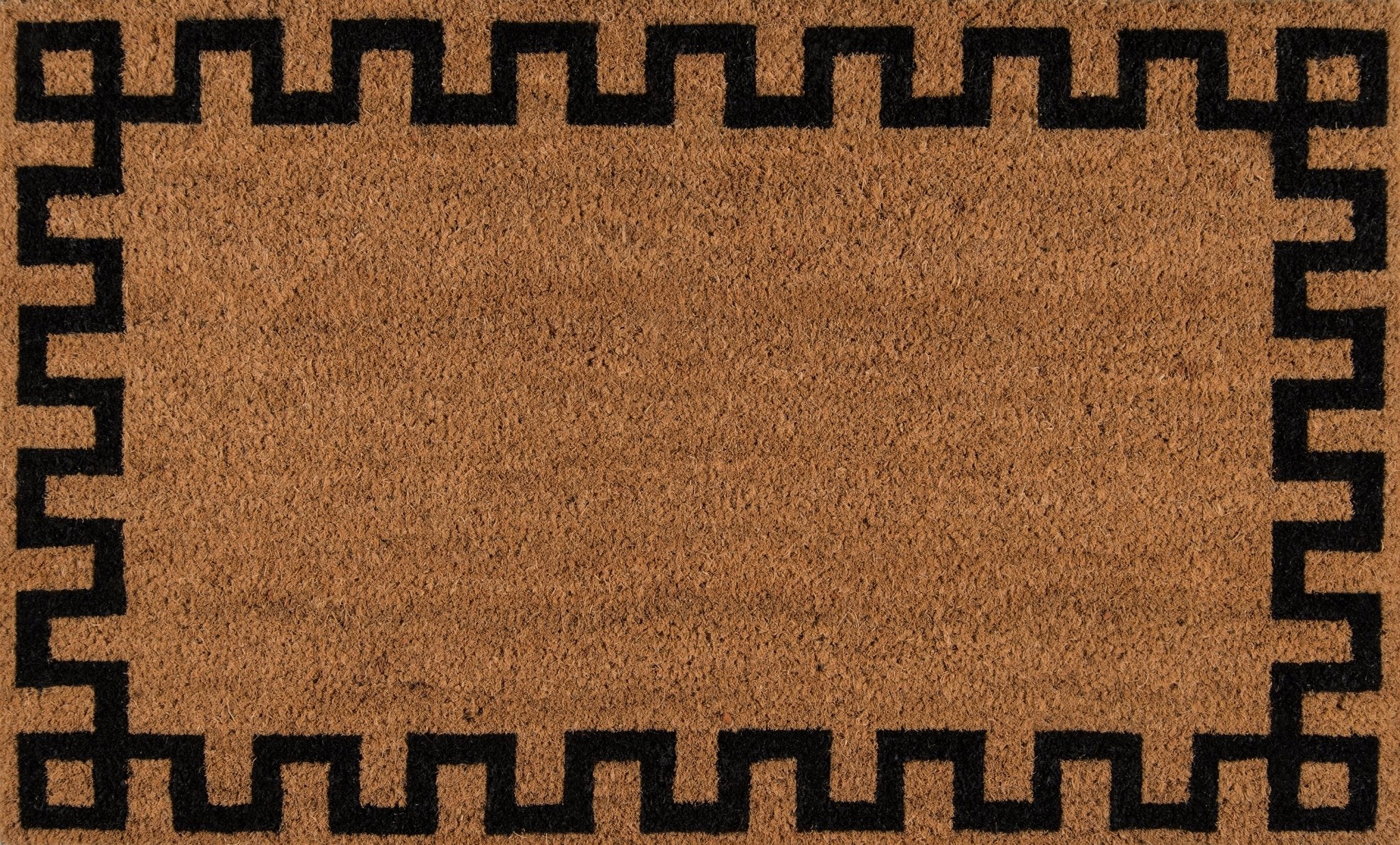 Doormat, Greek Key Coir, 24 x 36-In.