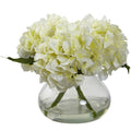 Blooming Hydrangea with Vase Blue - BlueJay Avenue