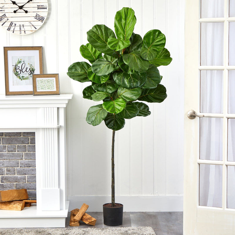 5.5' Fiddle Leaf Artificial Tree - BlueJay Avenue