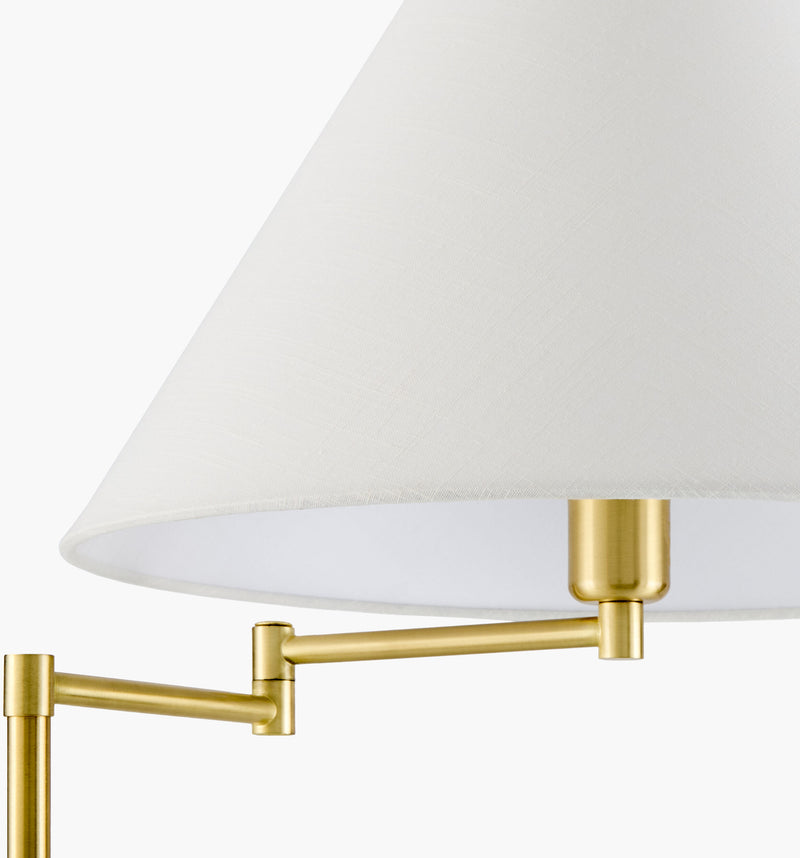 Colby Gold Task Floor Lamp - BlueJay Avenue