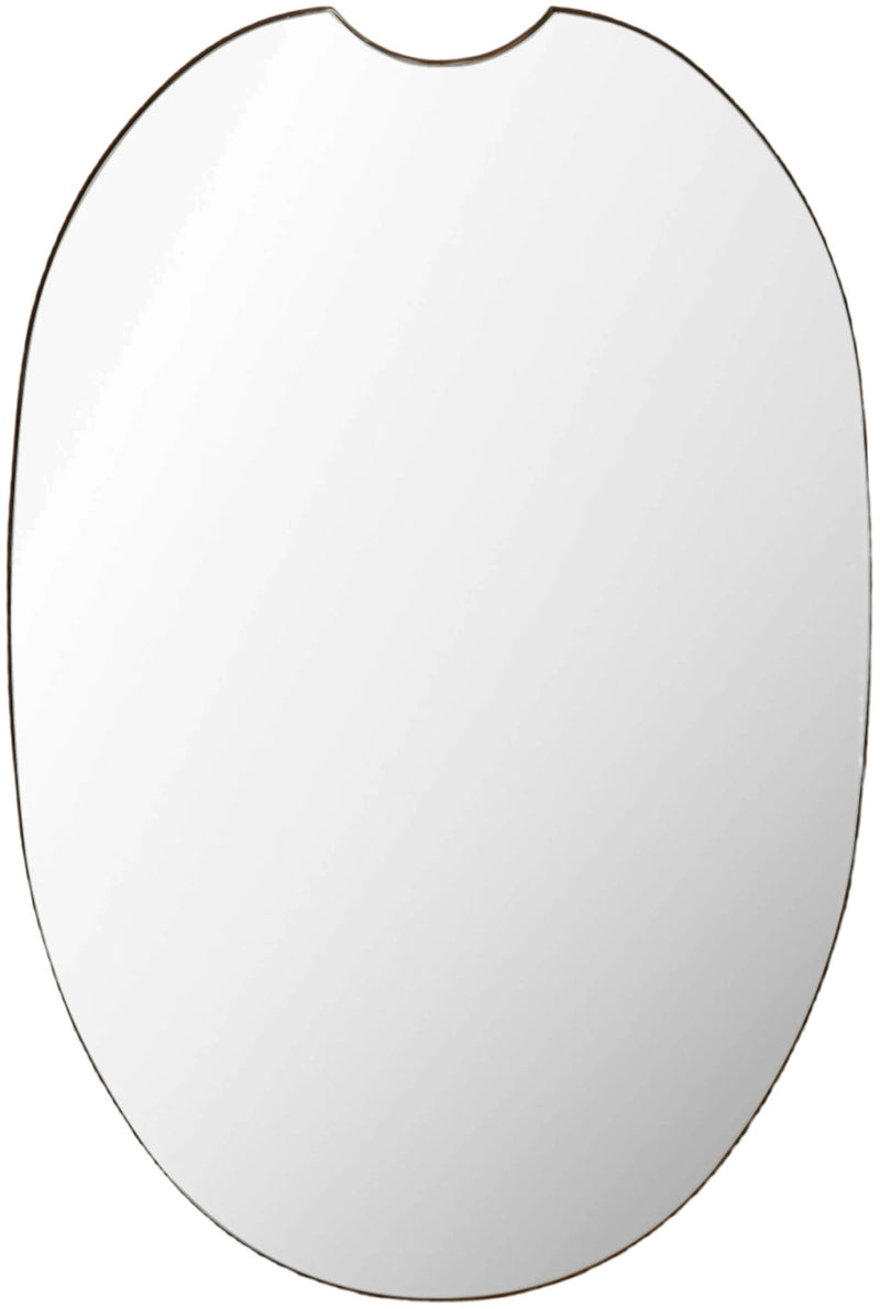 Ajanta Oval Gold Wall Mirror - BlueJay Avenue