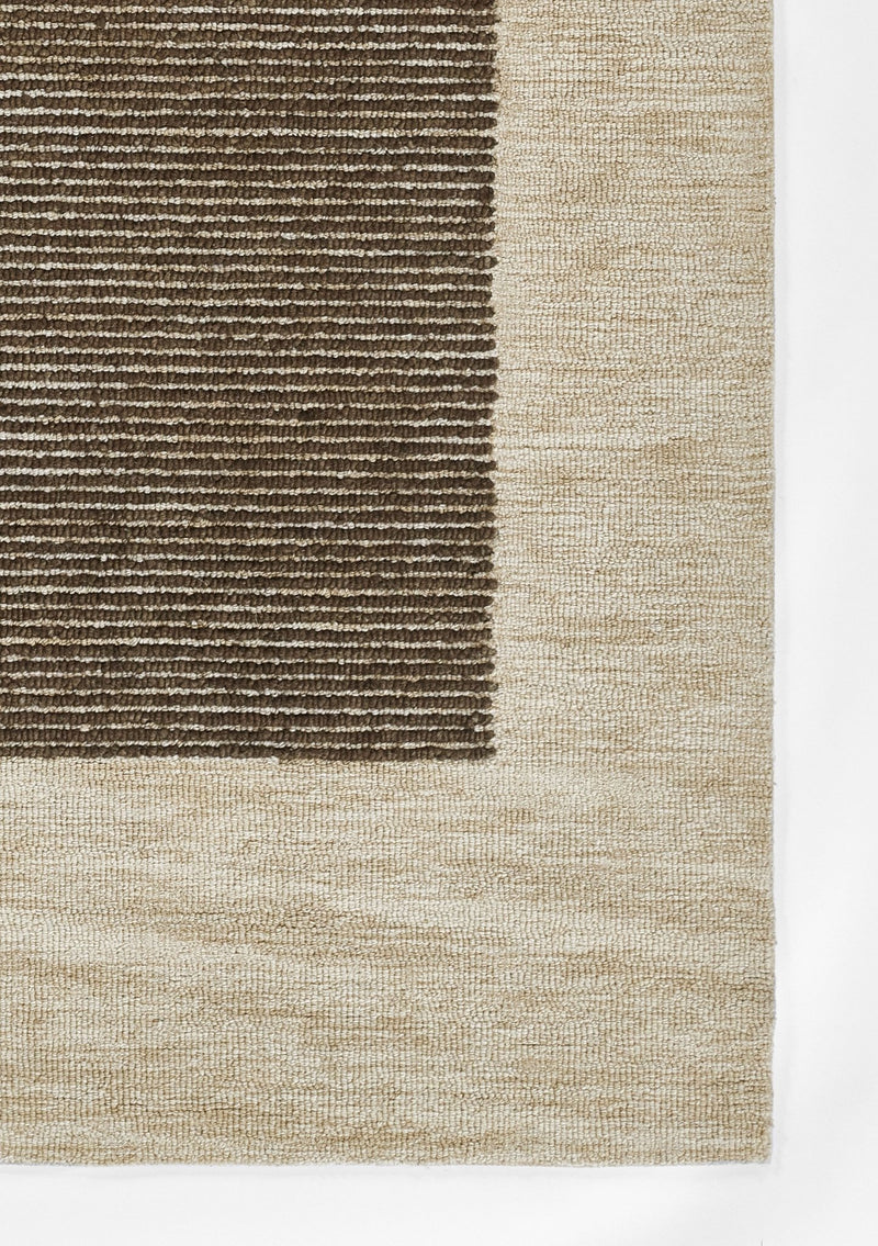 Alistar Brown Hand Tufted Wool Rug - BlueJay Avenue