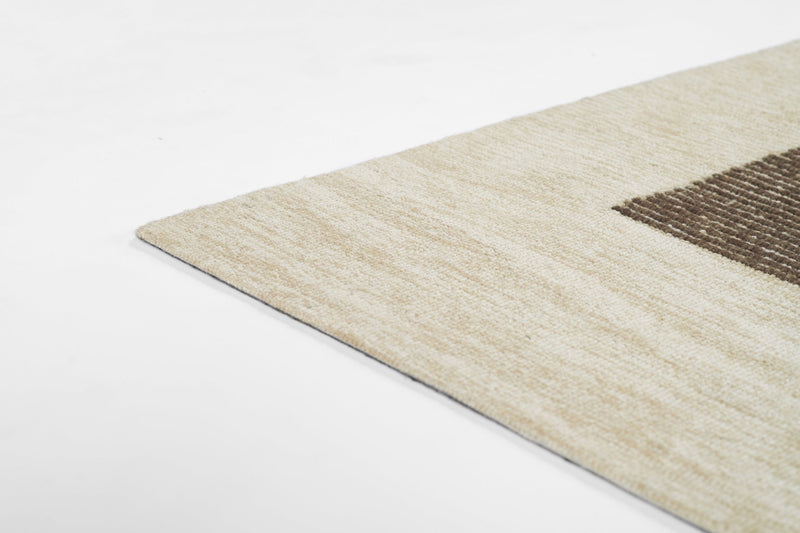 Alistar Brown Hand Tufted Wool Rug - BlueJay Avenue