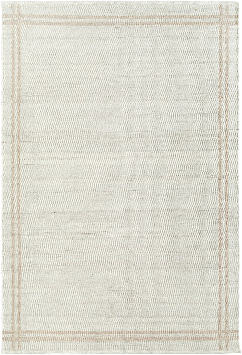 Amber Ivory Hand Woven Wool Rug - BlueJay Avenue