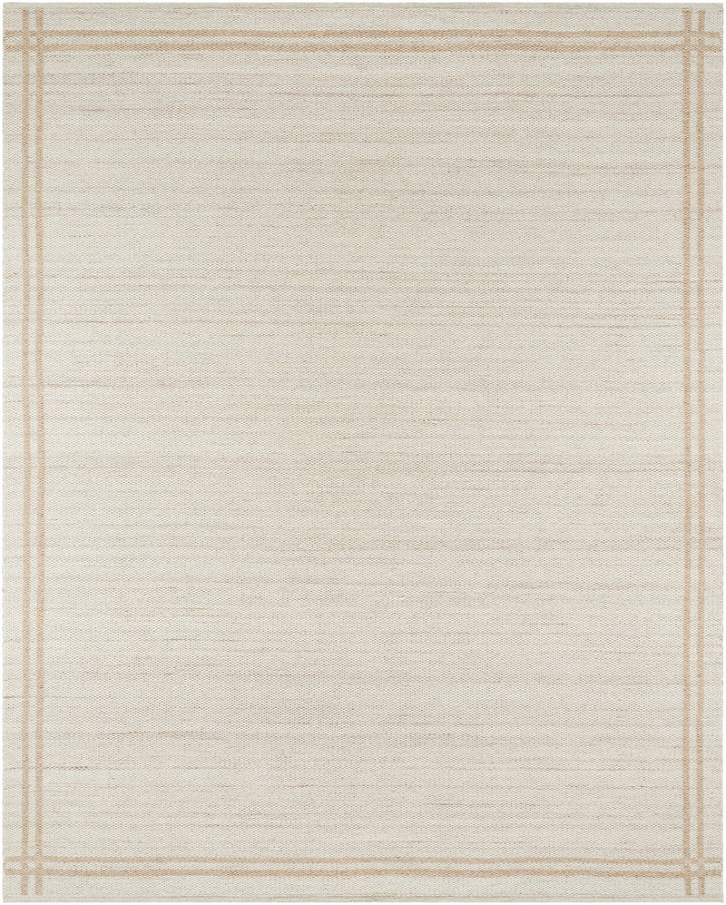 Amber Ivory Hand Woven Wool Rug - BlueJay Avenue