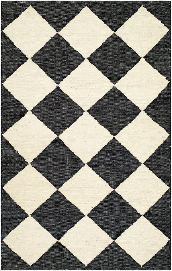 Antho Hand Woven Black Jute Rug - BlueJay Avenue