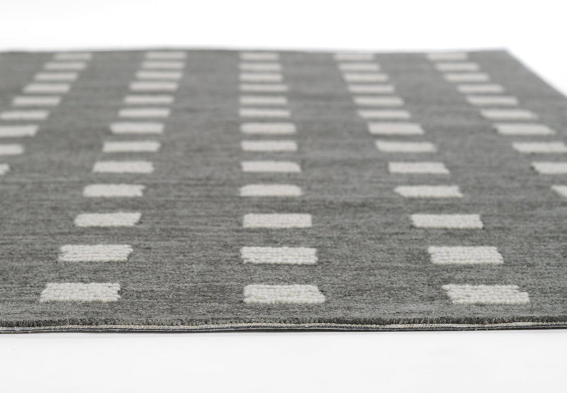 Archer Hand Tufted Grey Wool Area Rug - BlueJay Avenue