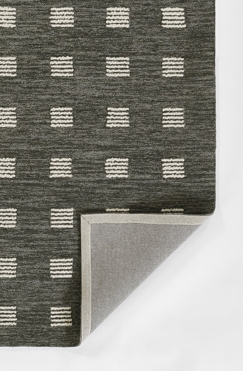 Archer Hand Tufted Grey Wool Area Rug - BlueJay Avenue