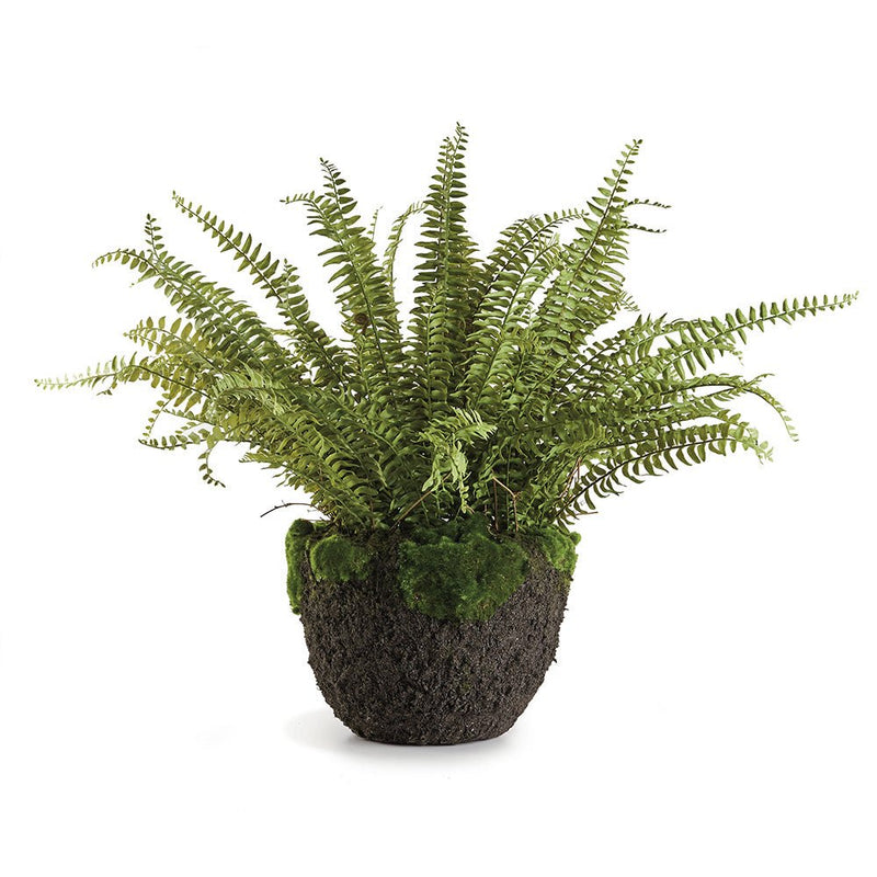 Artificial Grand Boston Fern Plant Drop - In 30" - BlueJay Avenue