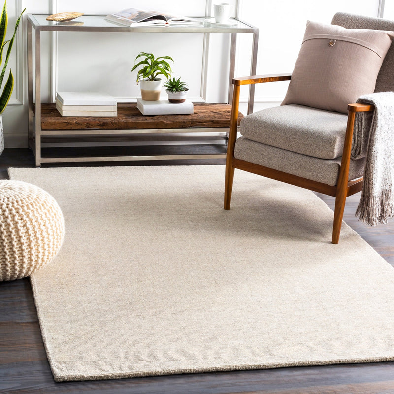 Bari Cream Wool Rug - BlueJay Avenue