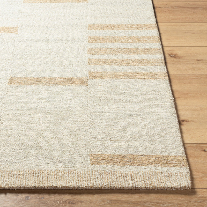 Becki Owen x Livabliss Chester Handmade Wool Beige Rug - BlueJay Avenue