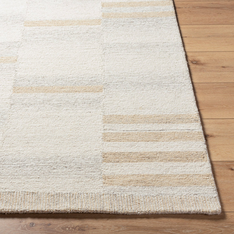 Becki Owen x Livabliss Max Handmade Wool Beige Rug - BlueJay Avenue