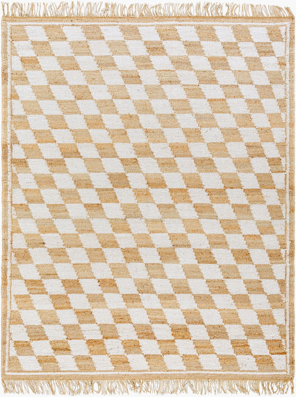 Becki Owens x Livabliss Kamey Jute Checkered Rug - BlueJay Avenue