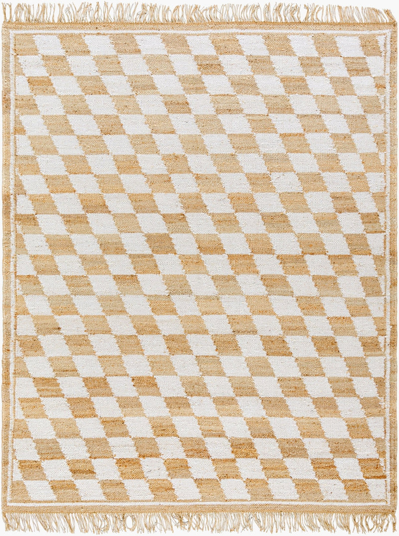 Becki Owens x Livabliss Kamey Jute Checkered Rug - BlueJay Avenue