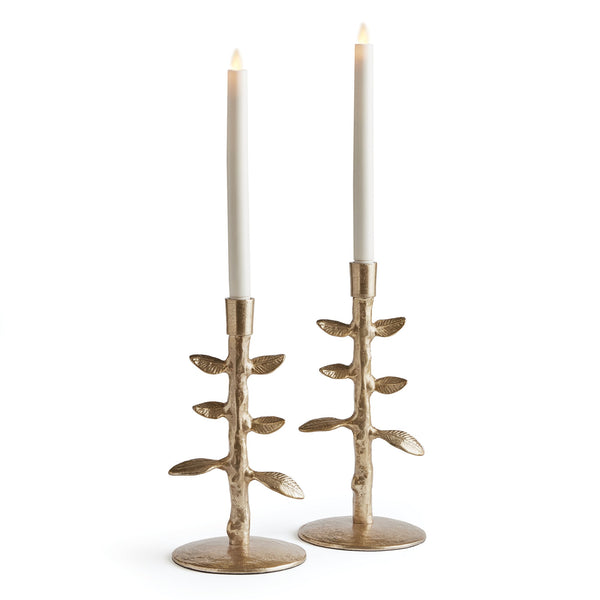 Brier Taper Candle Holders, Set Of 2 - BlueJay Avenue