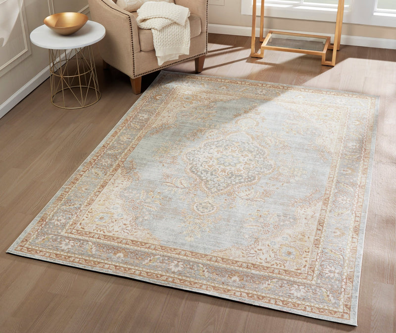 Callihan Blue Area Rug - BlueJay Avenue