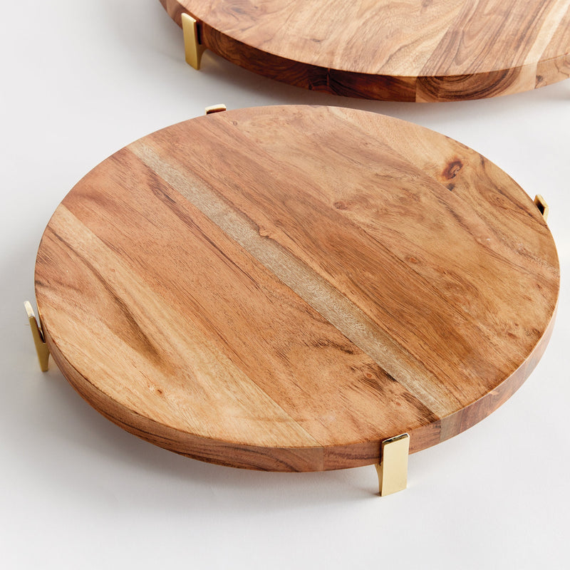 Cherie Round Serving Boards, Set Of 2 - BlueJay Avenue