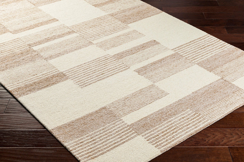 Corona Wool Beige Rug - BlueJay Avenue