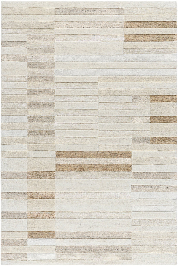 Delphin Hand Tufted Wool Neutral Rug - BlueJay Avenue