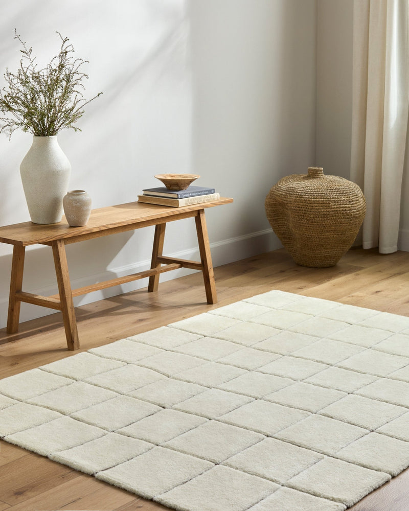 Diane Handmade Washable Checkered Rug - BlueJay Avenue