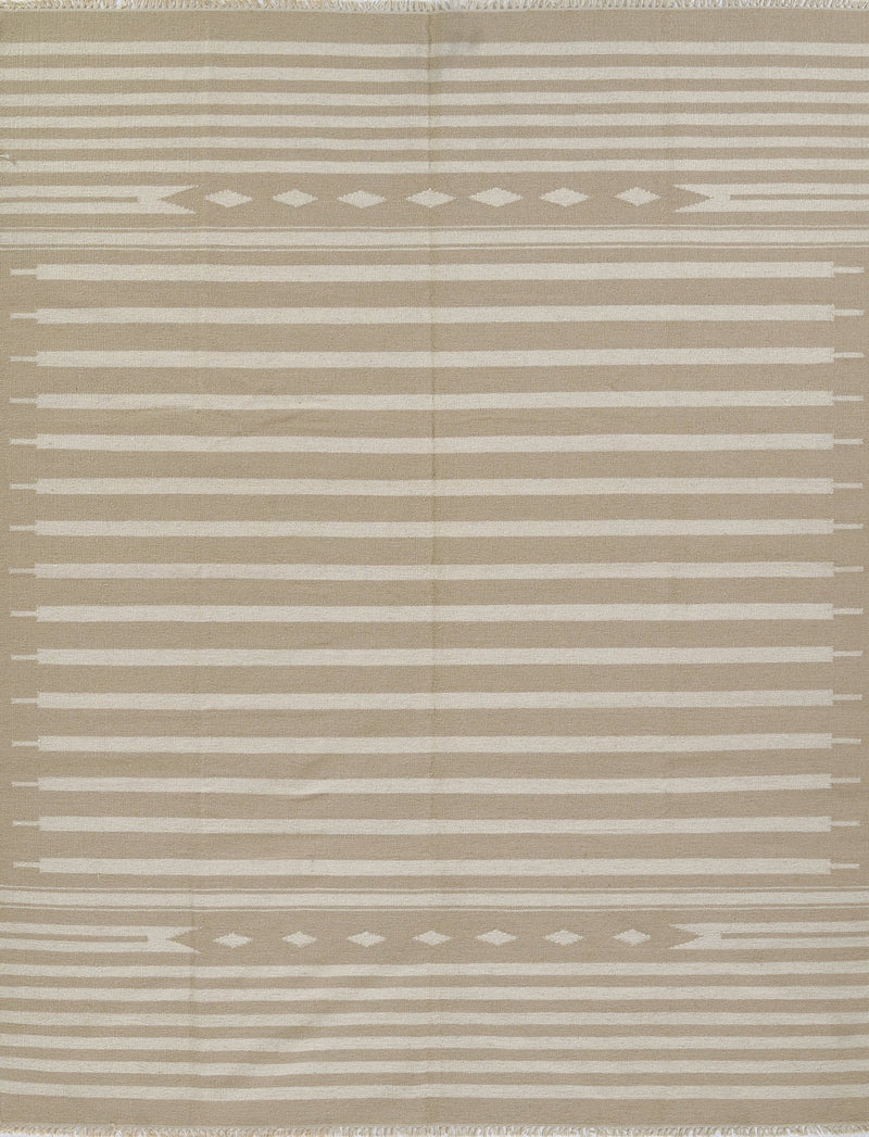 Erin Gates by Momeni Thompson Billings Beige Hand Woven Wool Area Rug - BlueJay Avenue