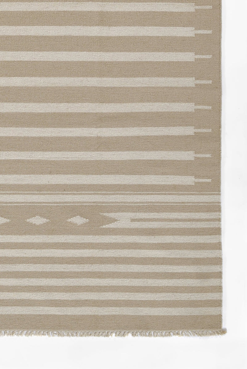 Erin Gates by Momeni Thompson Billings Beige Hand Woven Wool Area Rug - BlueJay Avenue