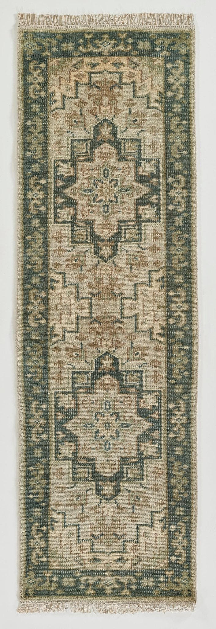 Erin Gates Concord Green Hand Knotted Wool Area Rug - BlueJay Avenue