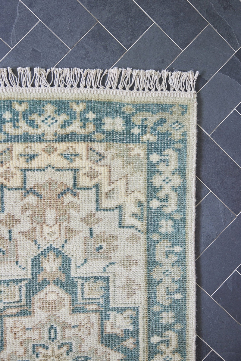 Erin Gates Concord Green Hand Knotted Wool Area Rug - BlueJay Avenue