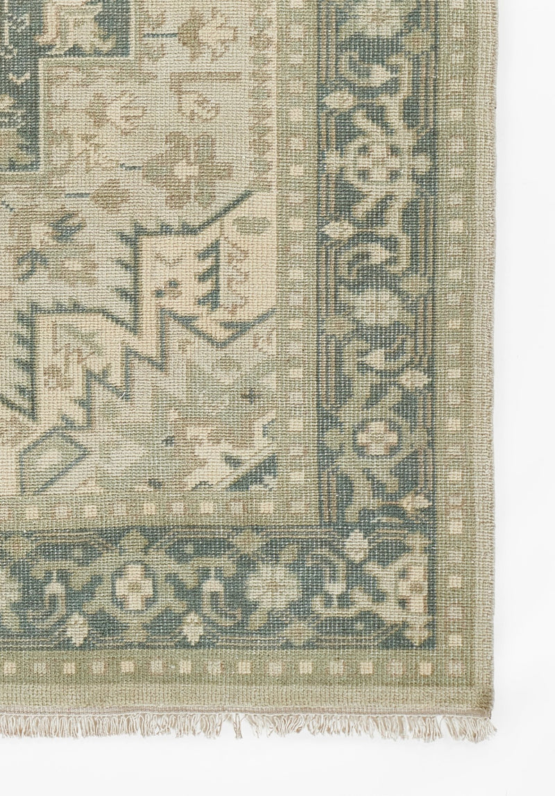 Erin Gates Concord Green Hand Knotted Wool Area Rug - BlueJay Avenue