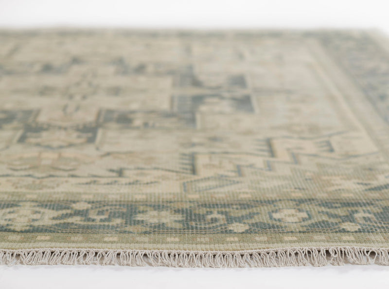 Erin Gates Concord Green Hand Knotted Wool Area Rug - BlueJay Avenue