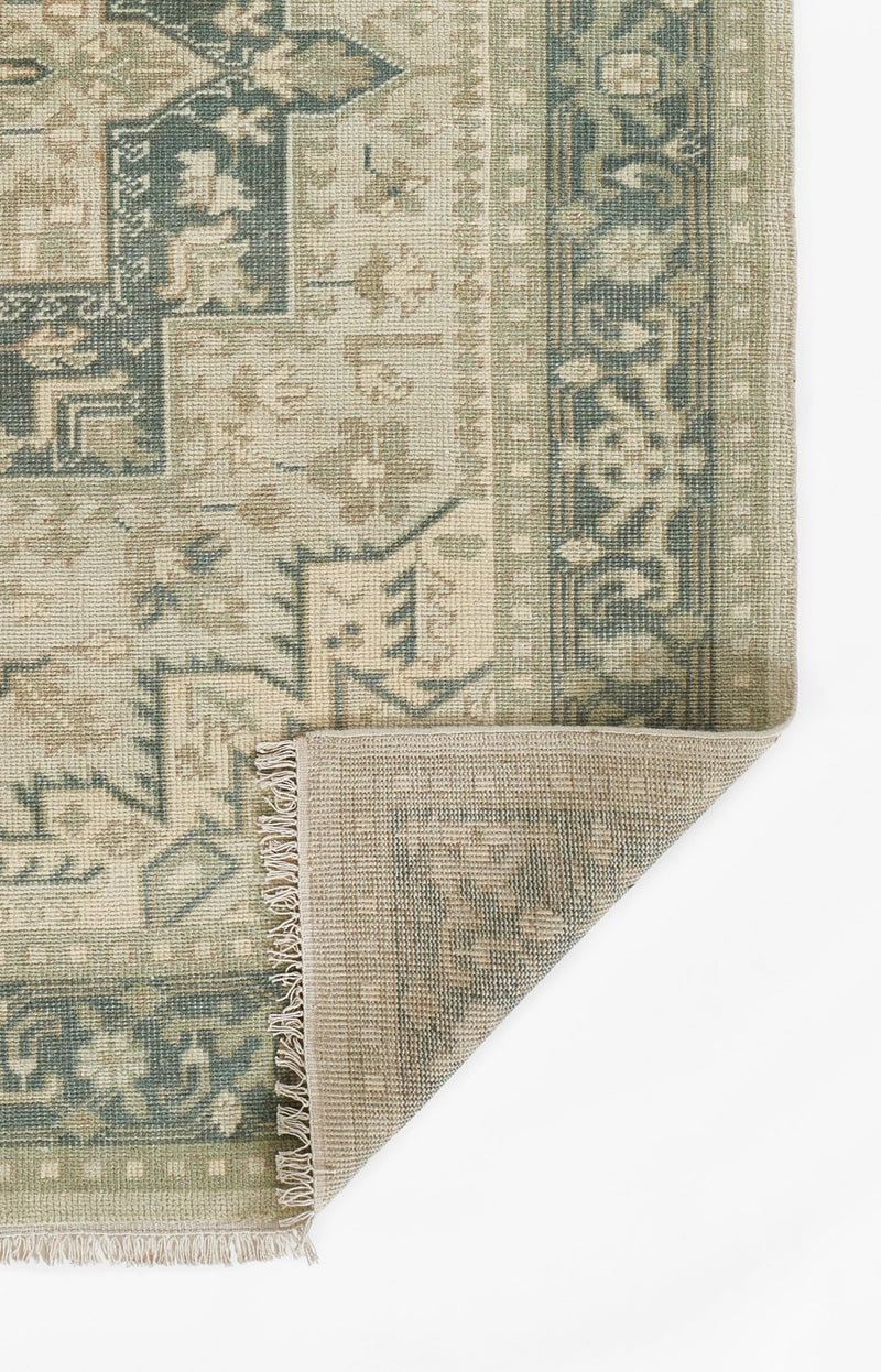 Erin Gates Concord Green Hand Knotted Wool Area Rug - BlueJay Avenue