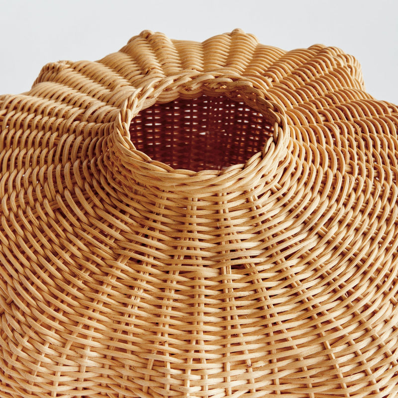 Evren Rattan Vase - BlueJay Avenue