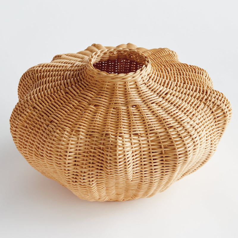 Evren Rattan Vase - BlueJay Avenue