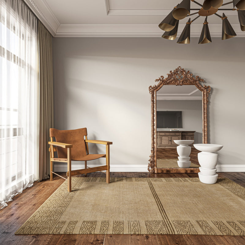 Falaise Camile Wool Beige Rug - BlueJay Avenue