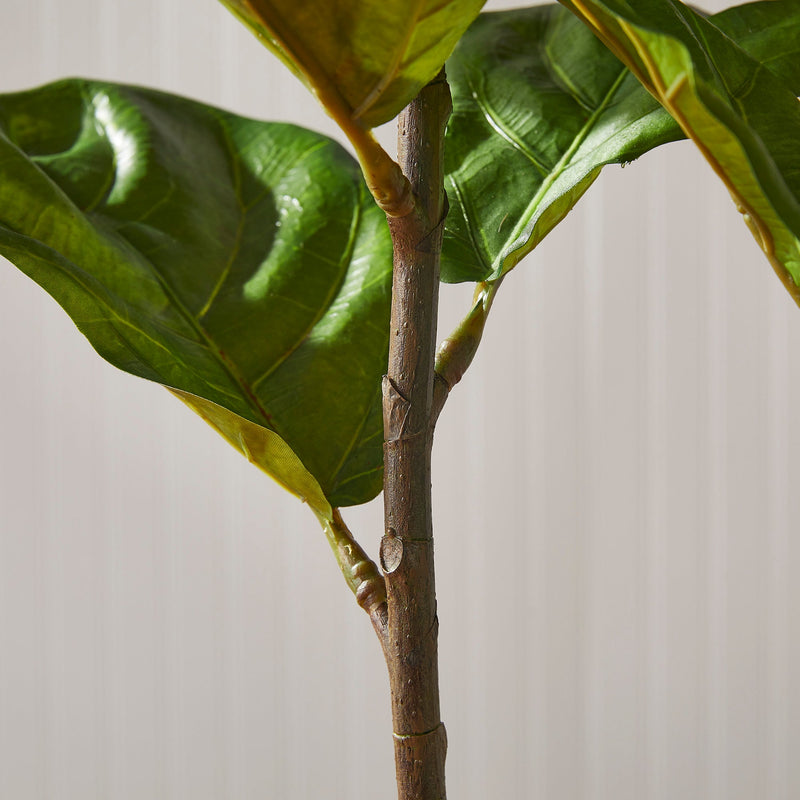 Fiddle Leaf Fig Potted Artificial Plant 43" - BlueJay Avenue