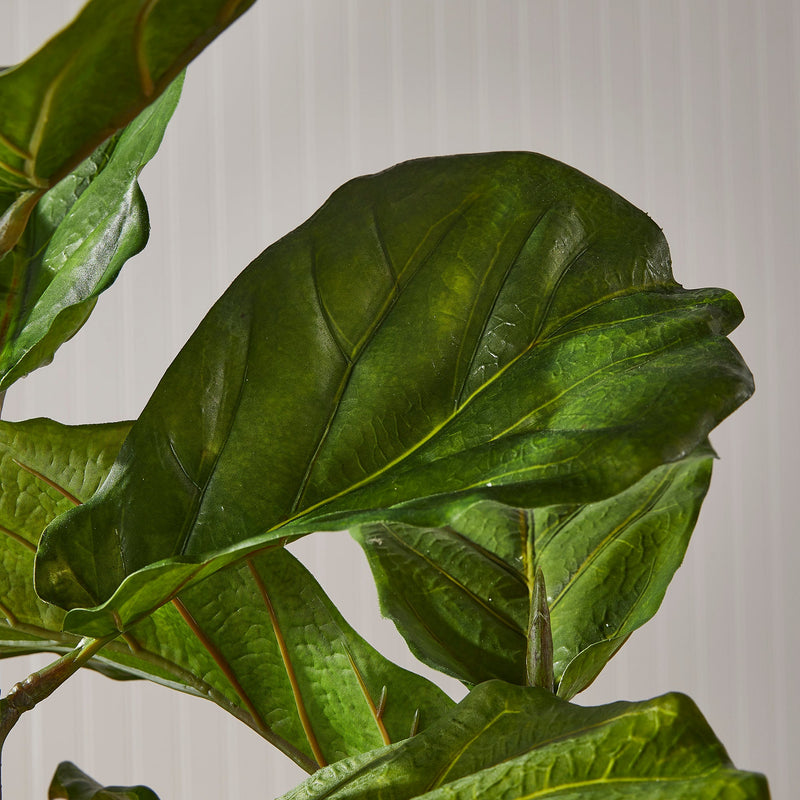 Fiddle Leaf Fig Potted Artificial Plant 43" - BlueJay Avenue