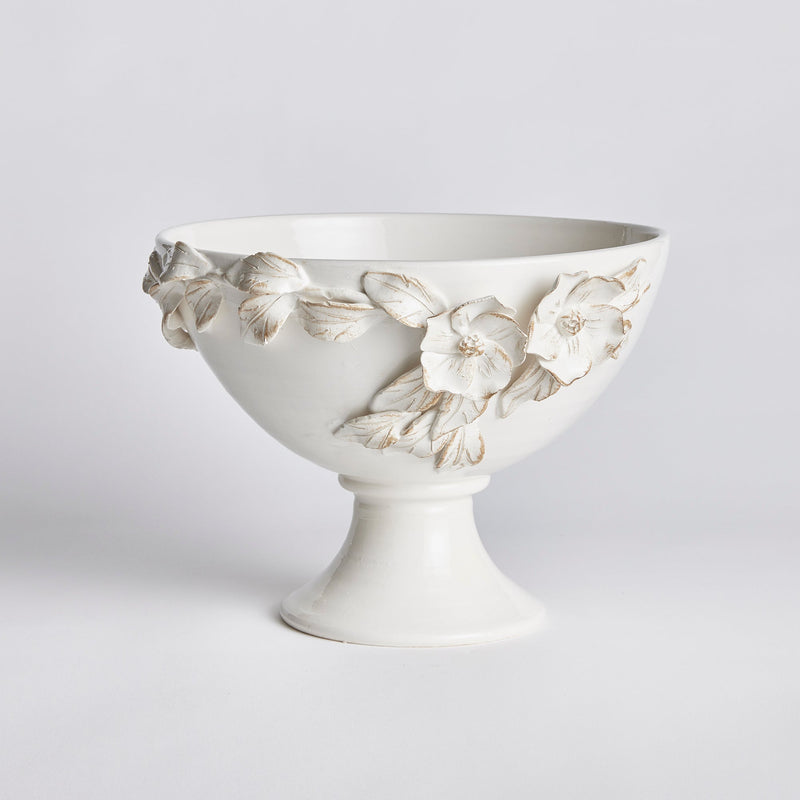 Fiori Footed Decorative Bowl - BlueJay Avenue