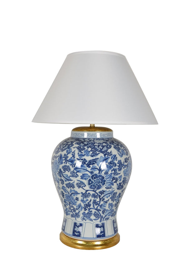 Floral Vase Lamp by Winward - BlueJay Avenue