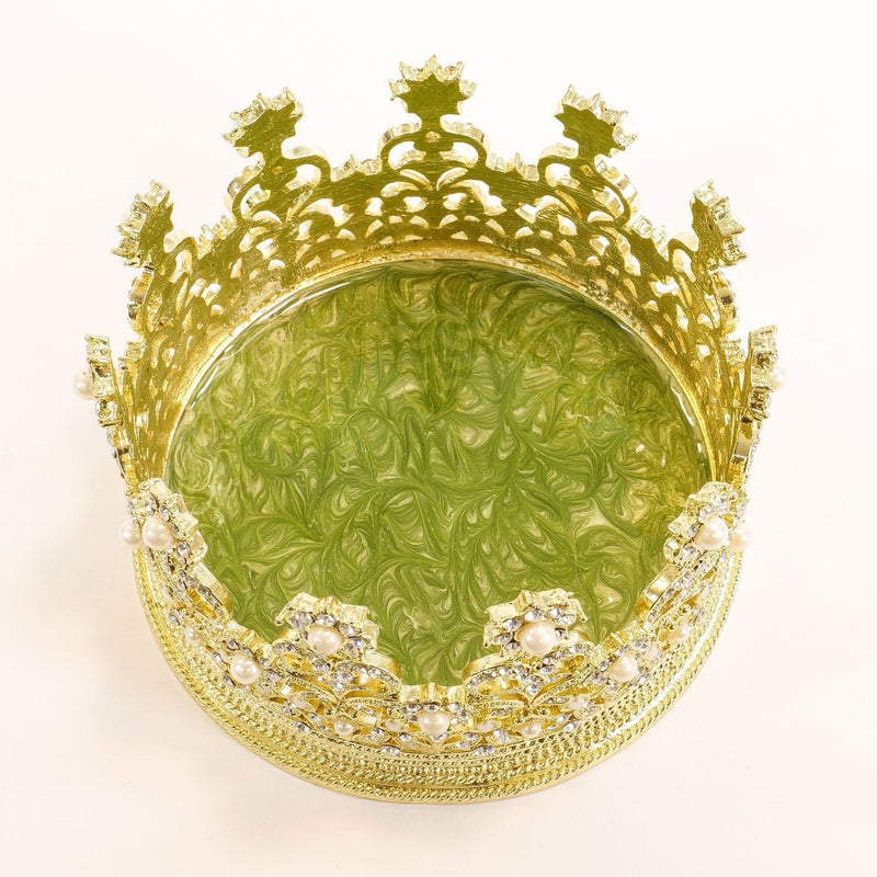 Gold Diana Crown Wine Coaster - BlueJay Avenue