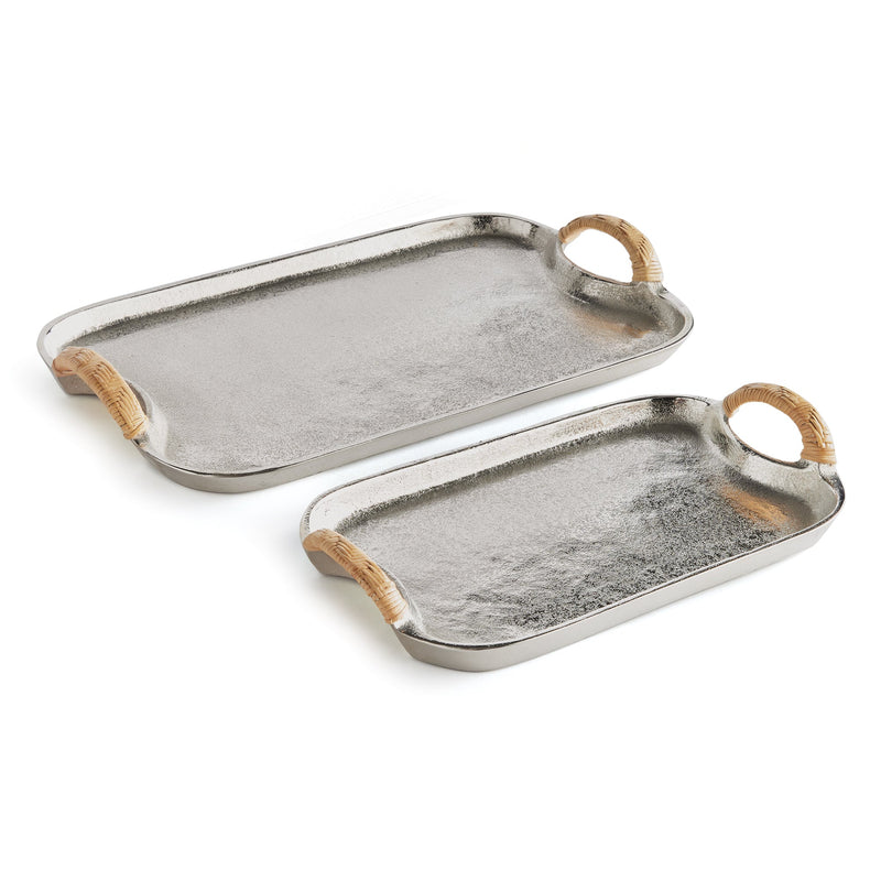 Helena Serving Trays, Set Of 2 - BlueJay Avenue