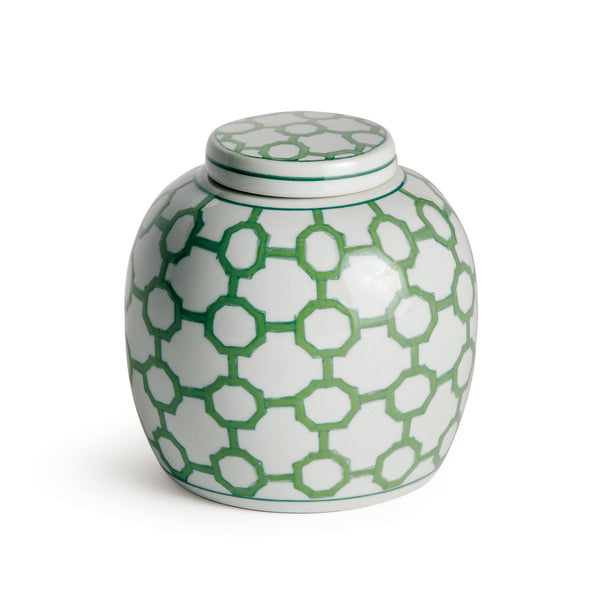 Imperial Link Lidded Jar - BlueJay Avenue