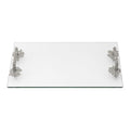 Isadora Glass Decorative Tray - BlueJay Avenue