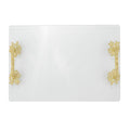 Isadora Glass Decorative Tray - BlueJay Avenue