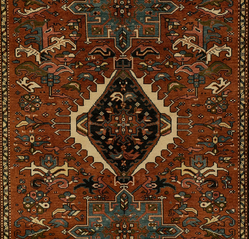 Karajeh Hand Knotted Wool Rug - BlueJay Avenue