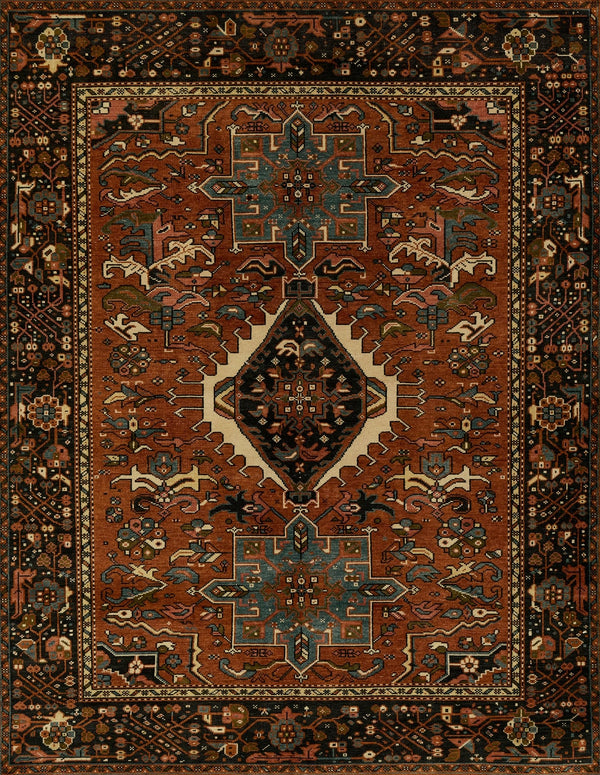 Karajeh Hand Knotted Wool Rug - BlueJay Avenue