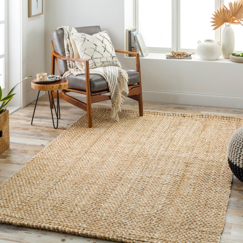 Kerala Hand Woven Jute Rug - BlueJay Avenue