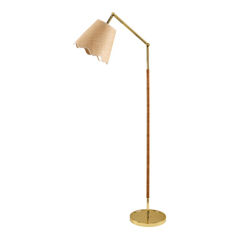 Magda Jute Floor Lamp - BlueJay Avenue