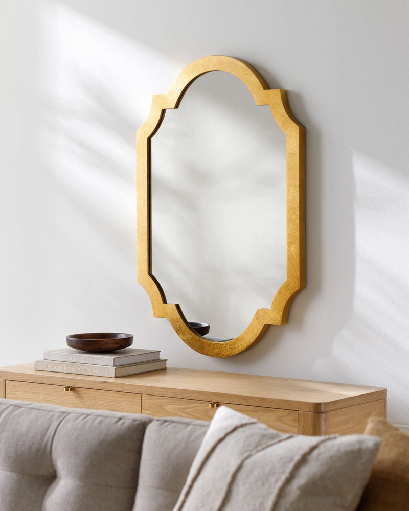 Norway Gold Full Length Mirror - BlueJay Avenue