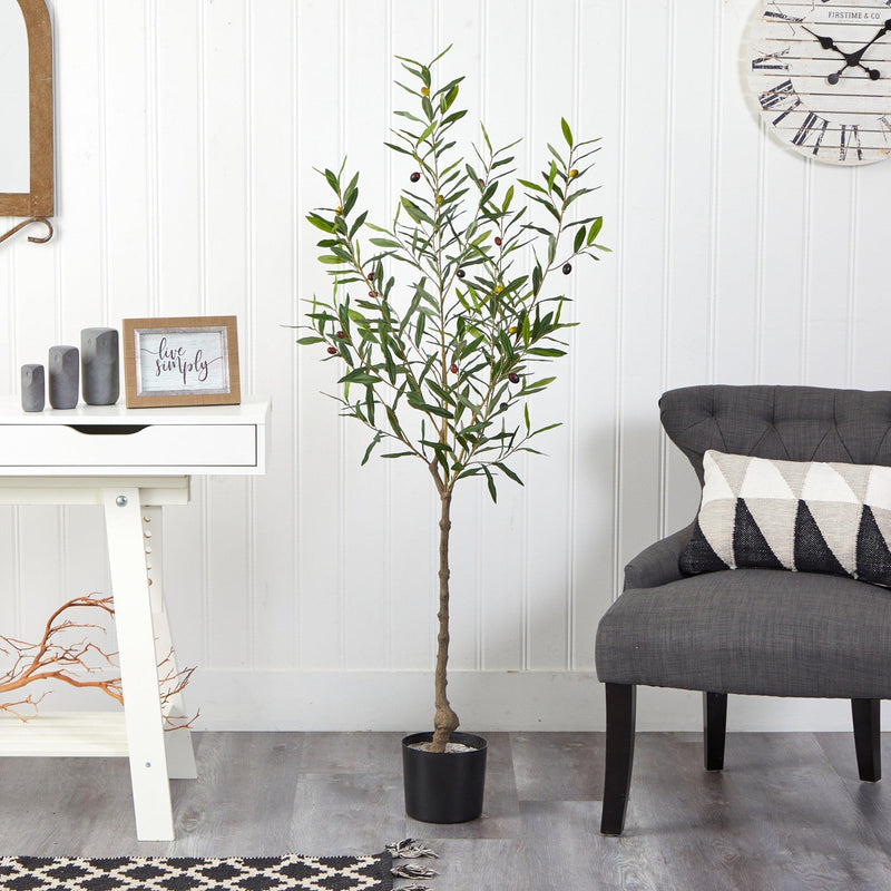 Olive Artificial Tree - BlueJay Avenue