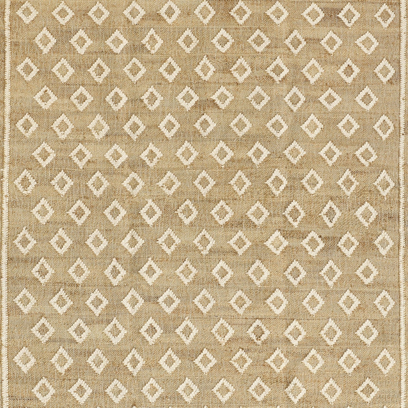 Orchard Tiny Diamond Natural Hand Woven Wool and Jute Area Rug - BlueJay Avenue